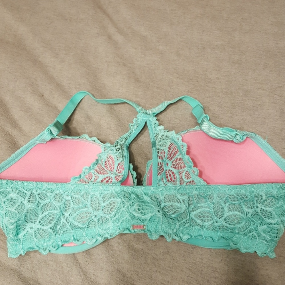 Pink Racerback Bra - Picture 3 of 4